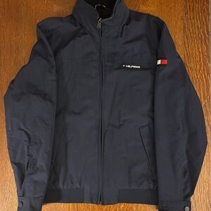 Tommy Hilfiger Men's Dark Blue Windbreaker